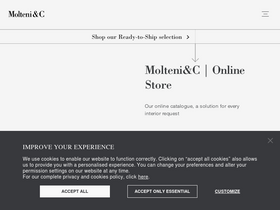 'molteni.it' screenshot