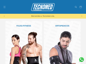 tecnomedvzla.com homepage screenshot