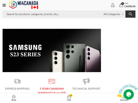 'mi4canada.com' screenshot
