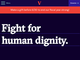 'vera.org' screenshot