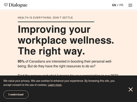'dialogue.co' screenshot