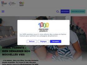 '1000-premiers-jours.fr' screenshot