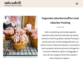 'micadeli.dk' screenshot