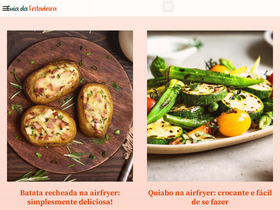 'guiadafritadeira.com' screenshot