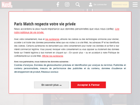 'parismatch.be' screenshot
