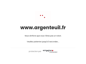 'argenteuil.fr' screenshot