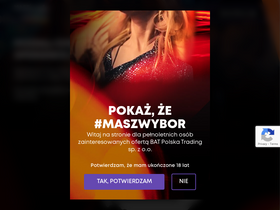 'maszwybor.pl' screenshot