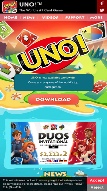 Uno Online - Enjoy4fun