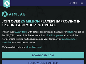 'aimlab.gg' screenshot