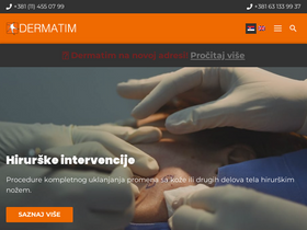 'dermatim.rs' screenshot