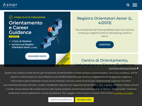 'asnor.it' screenshot