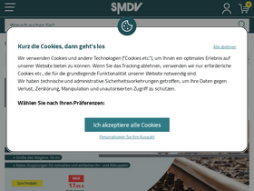 'smdv.de' screenshot