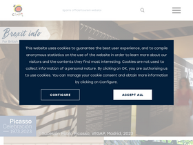 'spain.info' screenshot