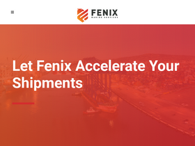 'fenixmarineservices.com' screenshot