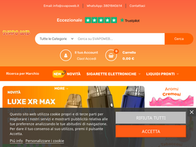 'svapoweb.it' screenshot