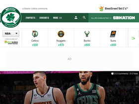 'celticsblog.com' screenshot