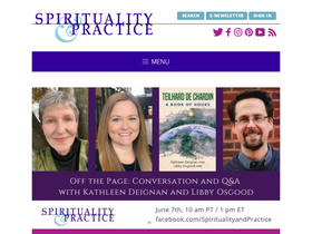 'spiritualityandpractice.com' screenshot