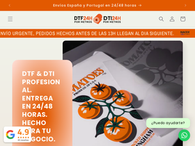 dtipormetros.com homepage screenshot