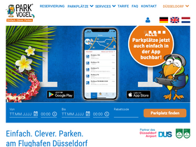 'parkvogel.de' screenshot