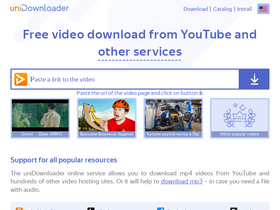 'unidownloader.com' screenshot