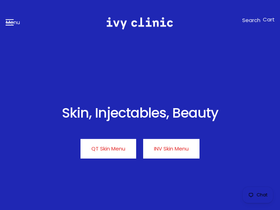 ivyclinic.co.nz homepage screenshot