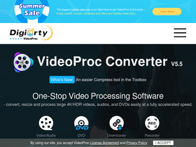 'videoproc.com' screenshot