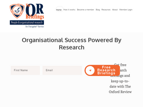 'oxford-review.com' screenshot