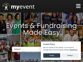 'myevent.com' screenshot