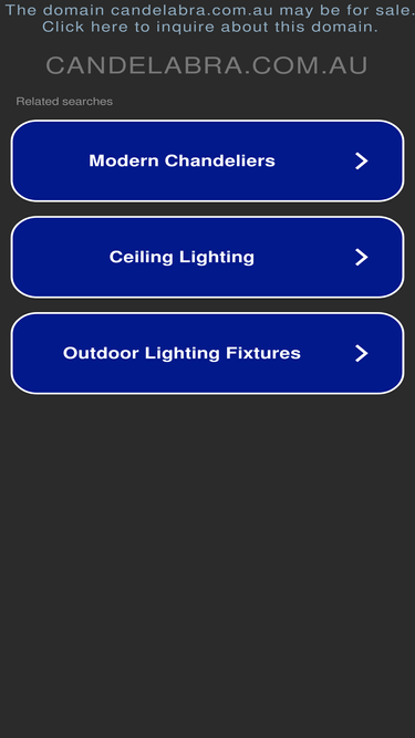 candelabra.com.au