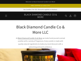 bdcandleco.com homepage screenshot