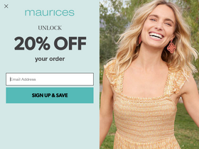 'maurices.com' screenshot