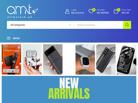 'allmytech.pk' screenshot