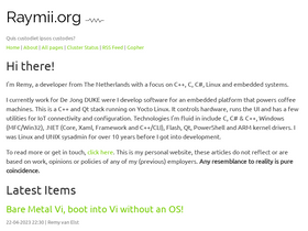 'raymii.org' screenshot