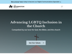'reformationproject.org' screenshot