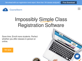 'coursestorm.com' screenshot