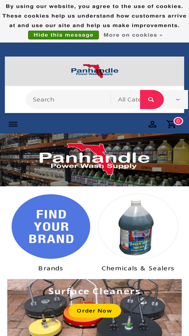 panhandlepowerwashsupply.com