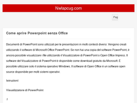 'nwlapcug.com' screenshot