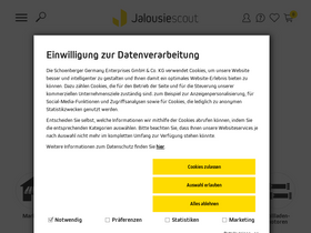 'jalousiescout.de' screenshot