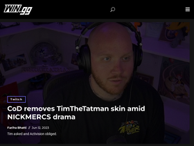 'win.gg' screenshot