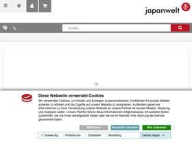 'japanwelt.de' screenshot
