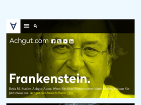 'achgut.com' screenshot