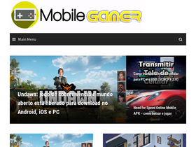 'mobilegamer.com.br' screenshot