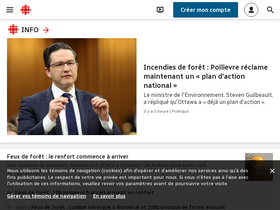 'radio-canada.ca' screenshot