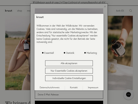 kruut.de website screenshot