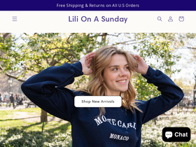 lilisunday.com homepage screenshot