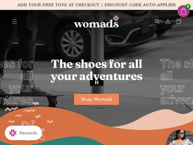 womads.co homepage screenshot