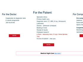 'luxmedlublin.pl' screenshot