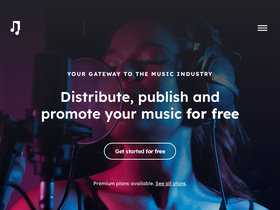'musicgateway.com' screenshot