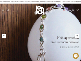 lah.paris homepage screenshot