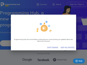 'programminghub.io' screenshot
